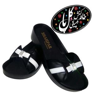 صندل زنانه رها نگین دار مشکی