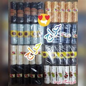 نخ ابریشم براق مقاوم بادوام رنگ ثابت ویژه بافت های ظریف مخصوصا قلاب بافی هر دوک 180گرم