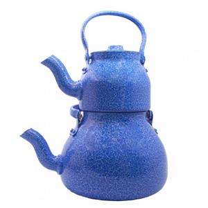 سرویس کتری و قوری رویی رنگی