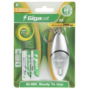 باتری قلمی شارژی گیگاسل مدل2500mAh