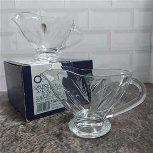 سس خوری جفتی بلور تراش 763محصول برندمعتبر  اونیکس دارای جعبه کادوئی