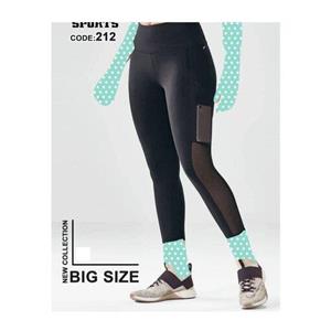 شلوار لگ  تور دار تیپ ویسکوز سایز بزرگ ایزی شاپ آنلاین