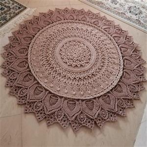 فرشینه مکرومه مدل شکوه خلقت