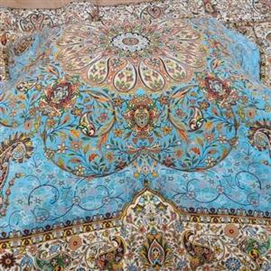 لحاف کرسی و لحاف عروس ترمه افشار پرشده از  الیاف (دستدوز و سنتی)