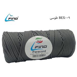 طناب پاراکورد فینو 100 متری طرح BEX009 طوسی