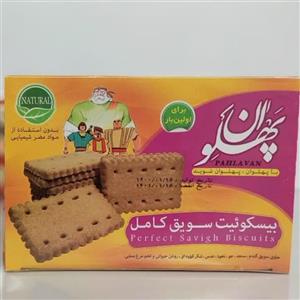 بیسکوییت سویق کامل بسته بندی