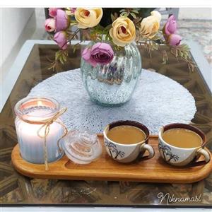 دیس بیضی با 1 جای سس