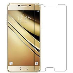 گلس سامسونگ samsung galaxy c7 pro / c7 محافظ صفحه نمایش شفاف شیشه ای C7010 خشگیر سی هفت اورجینال  C7000 سی 7 سون پرو