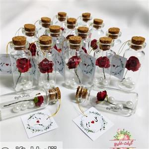 گیفت شیشه و گل