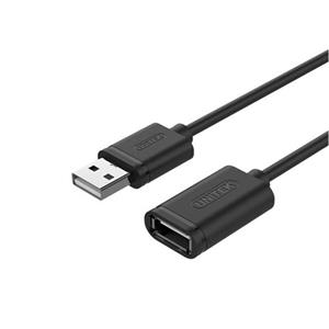 کابل افزایش طول USB 2.0 یونیتک مدل Y-C428GBK طول 1 متر 