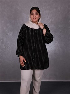 تونیک مانتویی قواره دار