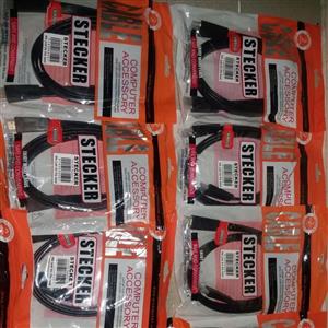 کابل HDMI (کابل hdmi) (کابل اچ دی ام ای) یک و نیم متر STECKER فلت کیفیت عالی