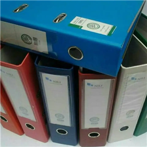 زونکن قفلدار نیکل دار در رنگهای متنوع در عرض 8سانت وسیله ای کامل برای نگهداری اسناد