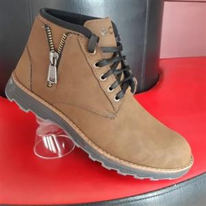 کفش مردانه ساق بلند بندی