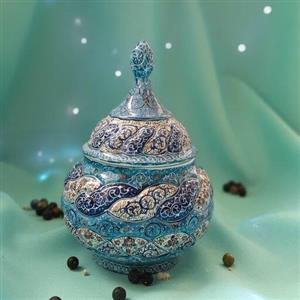 قندان میناکاری متوسط 