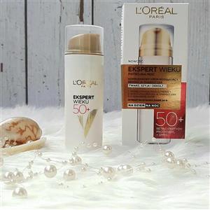 کرم فرم دهنده صورت و ضدچروک روز و شب لورال  LOREAL Age Expert 50Anti Wrinkle S