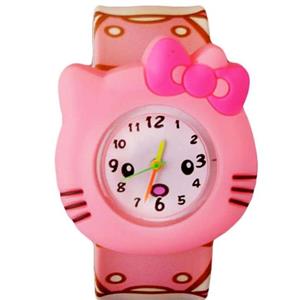 ساعت بچگانه دخترانه طرح کیتی صورتی