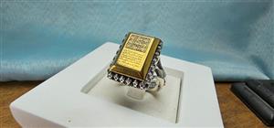 انگشتر نقره حدید سماغی هفت جلاله 