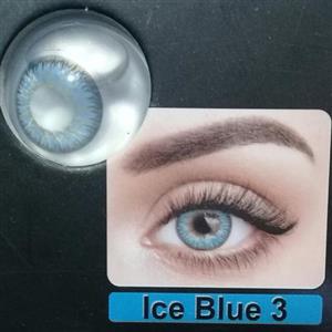 لنز چشم سالیانه آبی یخی3(ice BLUE3 )ساخت کره با مجوز بهداشت