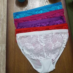 شورت جلو گیپور پشت تو سایز ایکس لارج در 3 رنگ آبی بنفش سفید