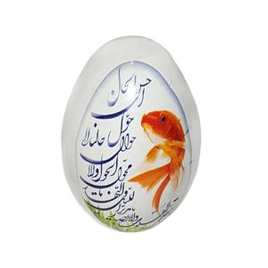 تخم مرغ تزیینی شیانچی طرح ماهی کد 09140061