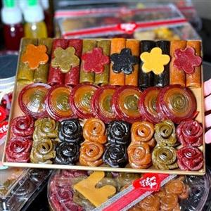 سینی مخصوص لواشک ویژه میکس رز و رول