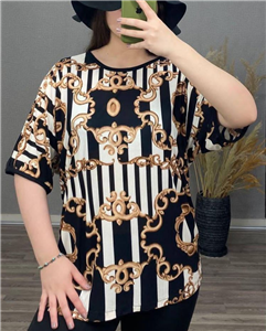 تیشرت سایز بزرگ زنانه