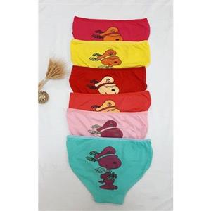 شورت زنانه رنگی پشت چاپی سایز لارج تا سه ایکس لارج