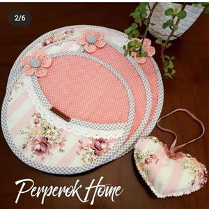 دم کنی مدل ماه 3 تکه جنس کتان نخ