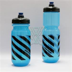 قمقمه جاینت - پلاستیک شفاف - سبک و مقاوم - Giant Bottle Double Spring - Blue 
