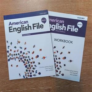 کتاب امریکن انگلیش فایل استارتر American English File Starter 3rd Edition ویرایش سوم به همراه کتاب کار  سایز وزیری