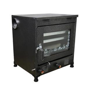 تنور گازی مدل مبتکر رنگی کوره ای با جوجه گردان TG 222