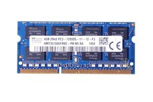 رم لپ تاپ الپیدا ظرفیت 4 گیگابایت فرکانس 1600 مگاهرتز Elpida 4GB DDR3 PC3-12800S SoDimm Notebook RAM  Memory Module EBJ41UF8BDU0-GN-F