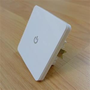 کلید پریز لمسی تک پل مدل A1 سفید