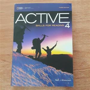 کتاب زبان اکتیو  ACTIVE 4 ویرایش سوم برای تقویت مهارت ریدینگ