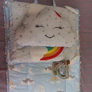 تشک مسافرتی نوزاد با پارچه ترک و امکان تغییر سایز