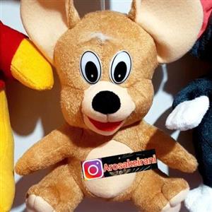 عروسک جری موش نوستالژی زیبا متوسط 33 سانتی