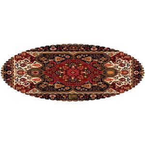 رانر مخمل رنس مدل R2-42458 سایز 100x40 سانتی متر