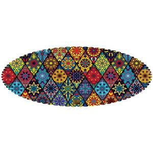 رانر مخمل رنس مدل R2-42079 سایز 100x40 سانتی متر