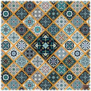 رومیزی مخمل رنس مدل T7-42549 سایز 140x140 سانتی متر