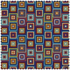 رومیزی مخمل رنس مدل T7-42544 سایز 140x140 سانتی متر
