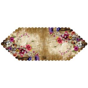 رانر مخمل رنس مدل R5-42826 سایز 100x40 سانتی متر