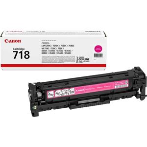 Canon Red 718  Orginal Laser Cartridge کارتریج لیزری کانن 718  قرمز