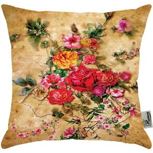 کوسن مخمل رنس مدل S1-10825 سایز 43x43 سانتی متر