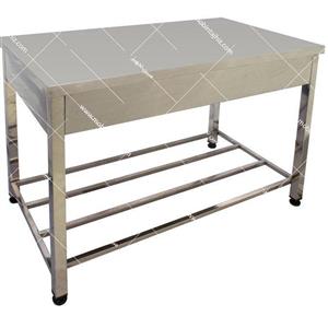 میز کار 90 سانتی استیل