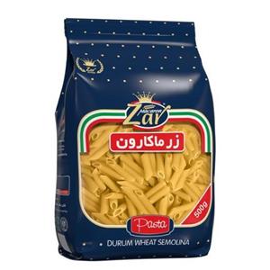 ماکارونی پنبه ریگاته زر ماکاران مقدار 500گرم