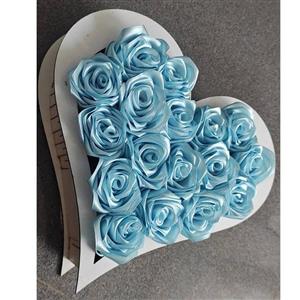 باکس گل رز چوبی