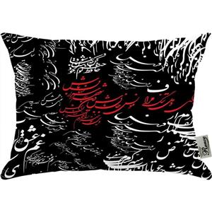 کوسن مخمل رنس مدل R1-10403 سایز 47x33 سانتی متر