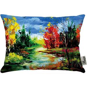 کوسن مخمل رنس مدل R1-10111 سایز 47x33 سانتی متر