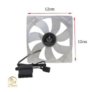 فن کیس 120 میلی متری GREEN چراغدار LED